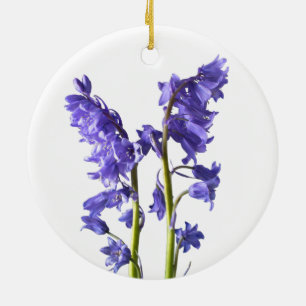 Bluebells, aus genau den Wäldern, die ich erschaf Keramik Ornament