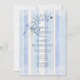 Bluebells & Bees Heritage Hive Studio Hochzeit Einladung