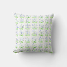 Bluebells Blumenaquarellfarben lila Blume