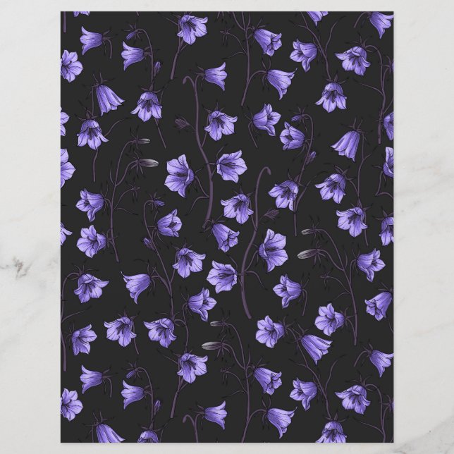 Bluebells, Harebells, Blumen (Vorderseite)