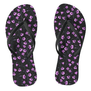 Bluebells, Harebells, Blumen 2 Flip Flops