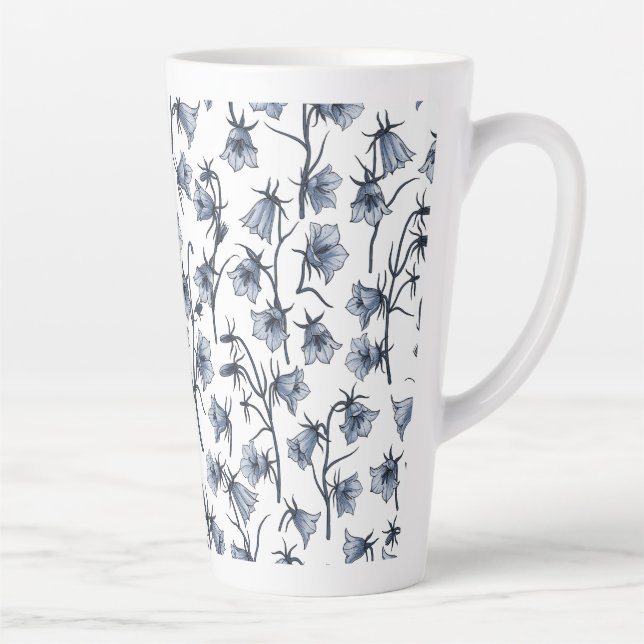 Bluebells, Harebells, Blumen Milchtasse (Rechts)