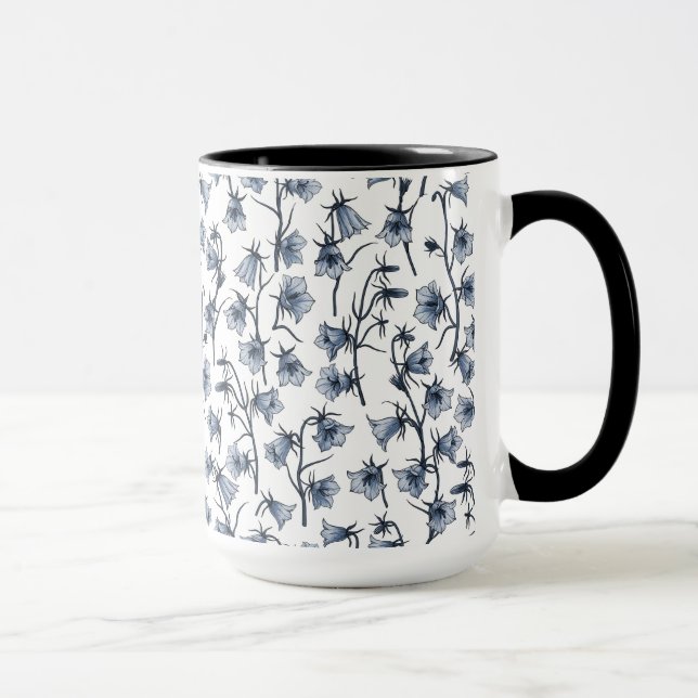 Bluebells, Harebells, Blumen Tasse (Rechts)