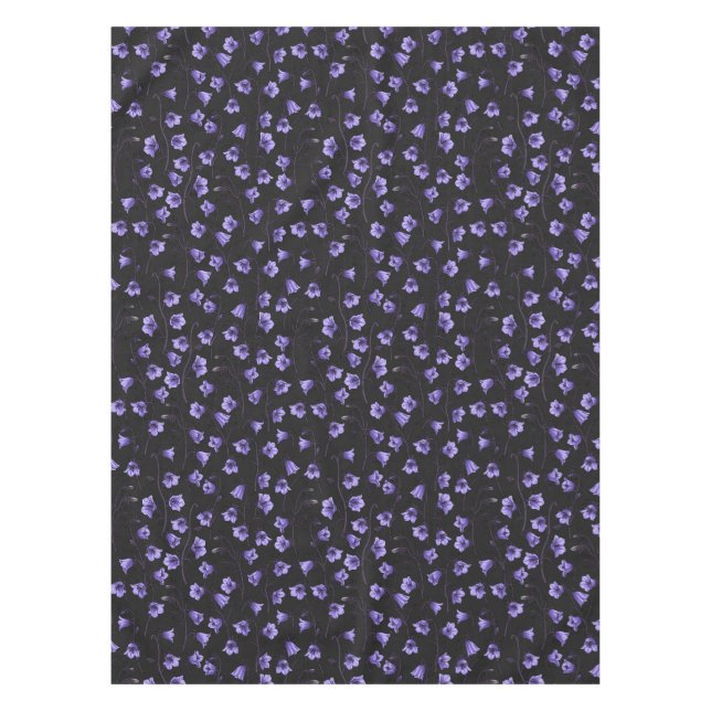 Bluebells, Harebells, Blumen Tischdecke (Vorderseite)