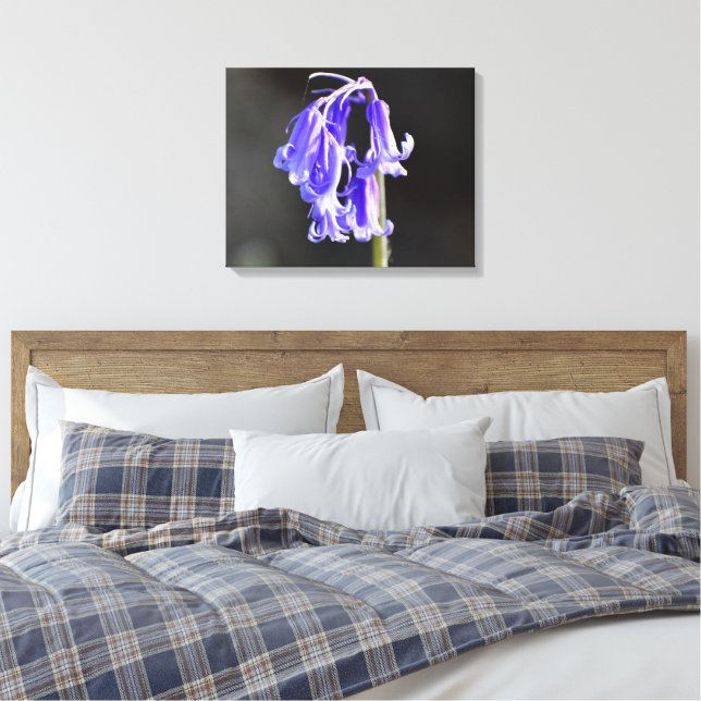 Bluebells Leinwanddruck (Insitu (Schlafzimmer))