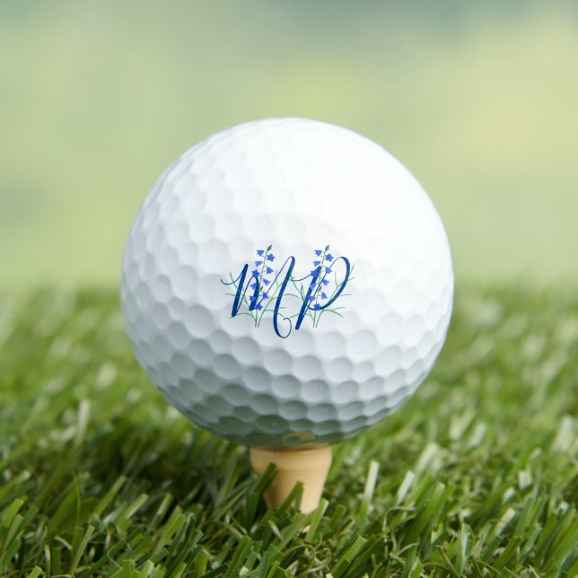 Bluebells Monogram Golf Balls Golfball (Insitu T-Shirt)