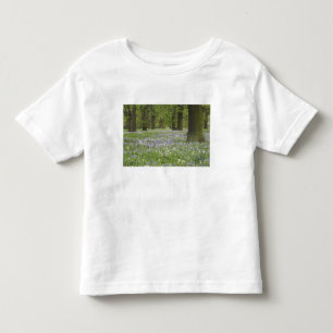 Bluebells und Eichenbäume im Frühling, Little Hagl Kleinkind T-shirt