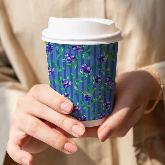 Blueberries Berry Sweet Baby Dusche Pappbecher (Von Creator hochgeladen)