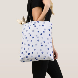 Blueberries Muster Tasche