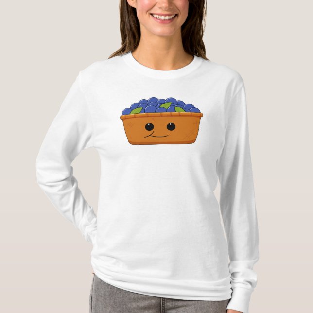 Blueberries Novelty T-Shirt (Vorderseite)