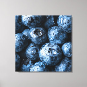 Blueberries Obst Leinwanddruck