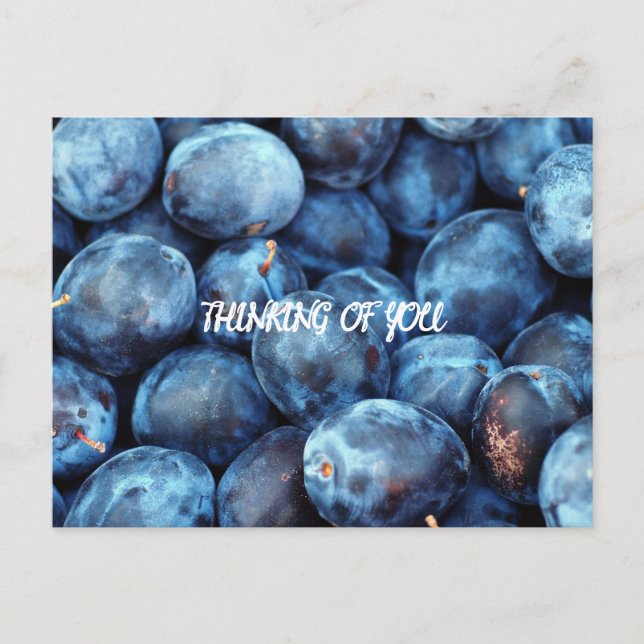 BLUEBERRIES POSTKARTE (Vorderseite)