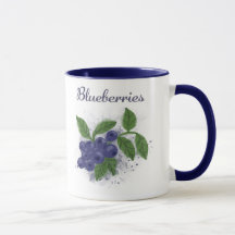 Blueberries Tasse - Wählen Sie Ihre Früchte