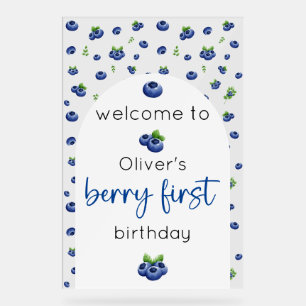 Blueberry 1er anniversaire Berry Premier accueil