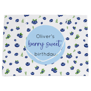 Blueberry Anniversaire Berry Sweet Grand sac cadea