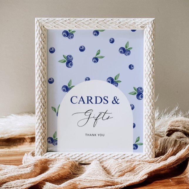 Blueberry Berry Süßigkeiten Geburtstagskarten und  Poster (Von Creator hochgeladen)