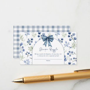 Blueberry Berry Sweet Baby Shooting Card Begleitkarte