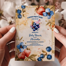 Blueberry Berry sweet baby shower