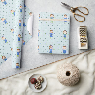 Blueberry Birthday Geschenkpapier