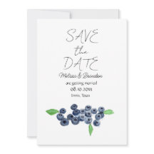 Blueberry Blueberries Berries Rustikale Hochzeit