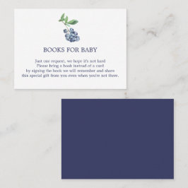Blueberry Books for Baby Enclosure Card Visitenkarte