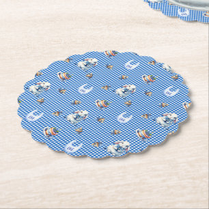 Blueberry Bunny’s erste Geburtstagsfeier! Untersetzer