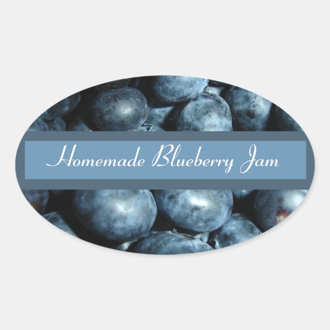 Blueberry Canning Étiquette (Devant)