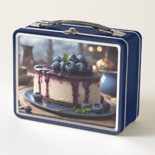 Blueberry Cheesecake Metall Brotdose