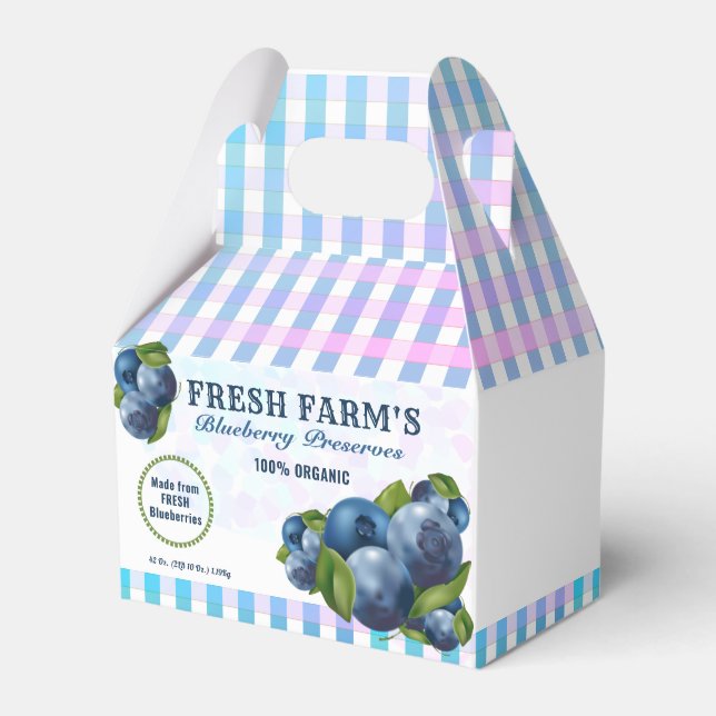 Blueberry Fruchtkonservierung Geschenkschachtel (Vorderseite)