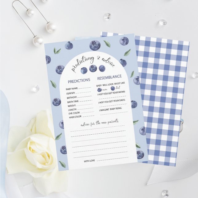 Blueberry-Frühjahrsräte für Wasserfarben Kindersho Einladung (Von Creator hochgeladen)