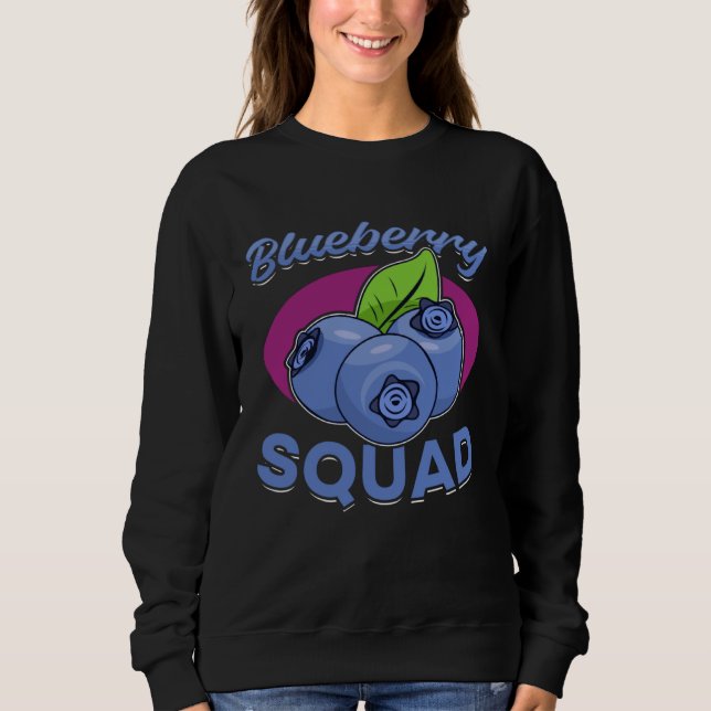 Blueberry Fruit  Blueberry Squad  1 Sweatshirt (Vorderseite)