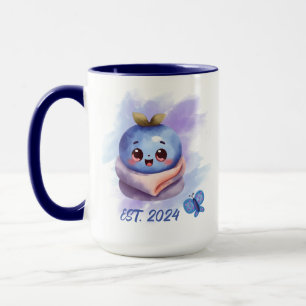 Blueberry Gnome Baby Shower Uncle Tasse