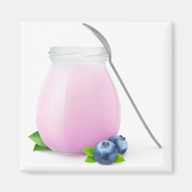 Blueberry Jogurt Magnet (Vorne)