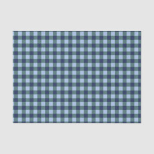 Blueberry Kariert Tissue Paper Seidenpapier