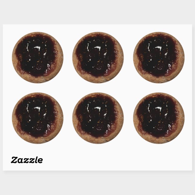 Blueberry Kolache Sticker (Blatt)