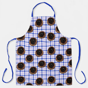 Blueberry Kolaches über Karierte Schürze