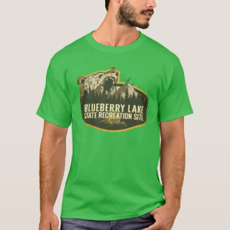 Blueberry Lake State Recreation Site Alaska Campin T-Shirt