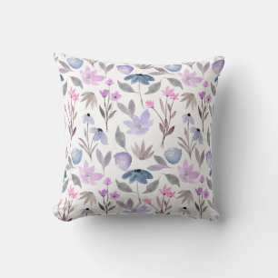 Blueberry Lilac rosa Blumenmuster Trendsetter Kissen