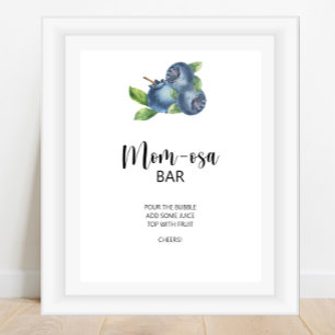 Blueberry \ Mama-osa-Bar Poster