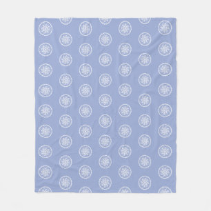 Blueberry Mandala Fleecedecke