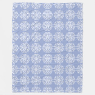 Blueberry Mandala Fleecedecke