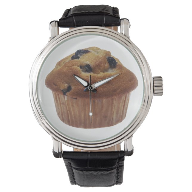 Blueberry Muffin Armbanduhr (Vorderseite)
