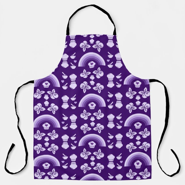 Blueberry Muffin Baker Schürze (Vorderseite)