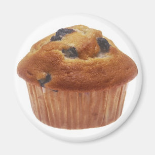 Blueberry Muffin Magnet
