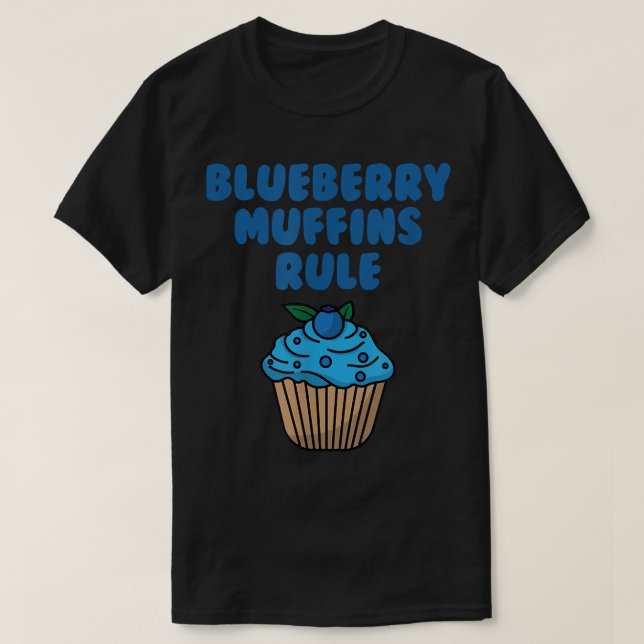 Blueberry Muffins Cute Blueberries Eater Berry Lov T-Shirt (Design vorne)
