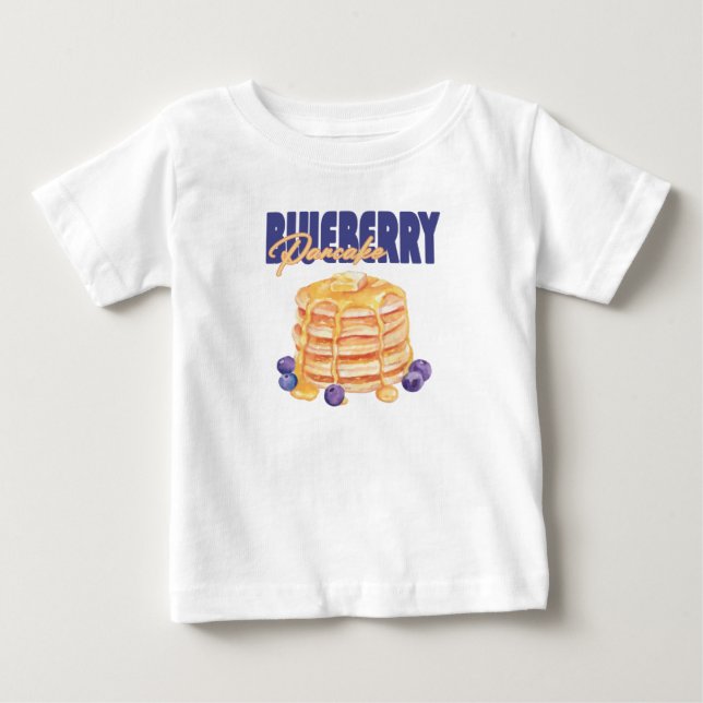 Blueberry Pancake Brunch Baby T-shirt (Vorderseite)