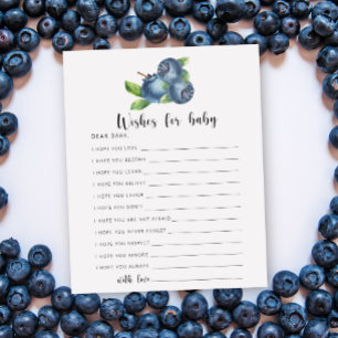 Blueberry - Party   Babywünsche