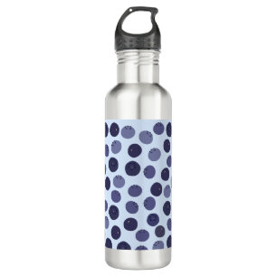 Blueberry Pattern Edelstahlflasche