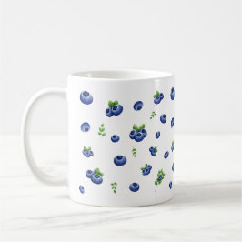 Blueberry Pattern Kaffeetasse