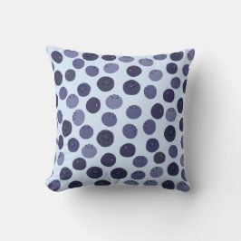 Blueberry Pattern Kissen
